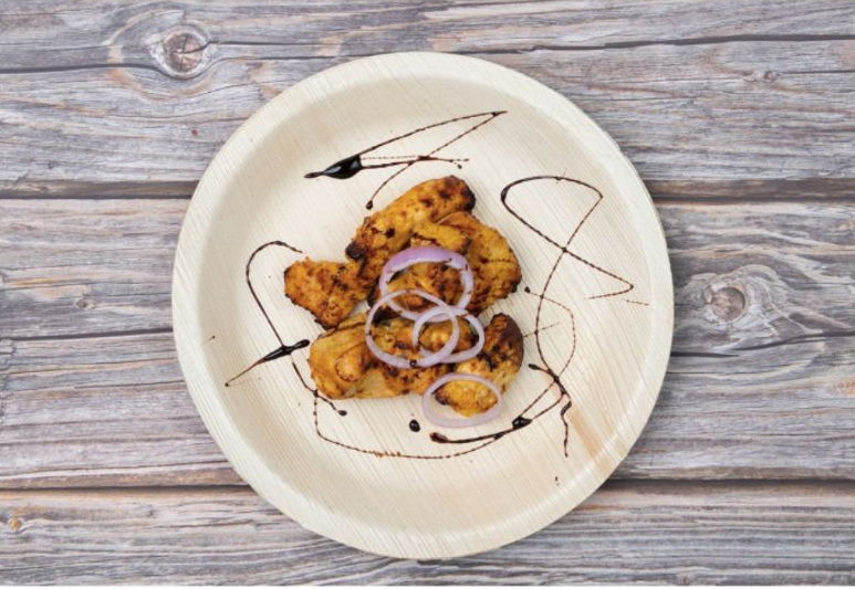 Eco-Friendly Disposable Round Plate - 2 Sizes (6" & 10") (Pack of 25 Pcs)