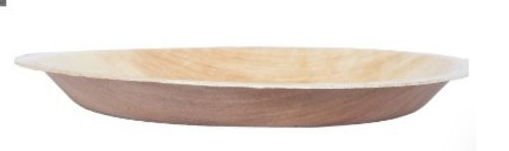 Eco-Friendly Disposable Round Plate - 2 Sizes (6" & 10") (Pack of 25 Pcs)