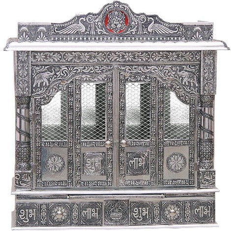 TRADITIONAL ALUMINIUM OXIDIZE TEMPLE CLOSE W/ Door - size 24 * 9
