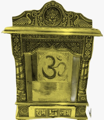 TRADITIONAL GOLDEN OXIDIZE TEMPLE (Open) size 21*9