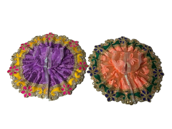 Bal Gopal/Laddu Gopal/Thakurji Poshak/Vastra for 3 to 5 Inches Idols # 40