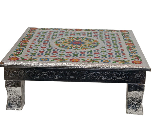 Silver Ethnic Traditional Meenakari Work Bajot 12 - 18"