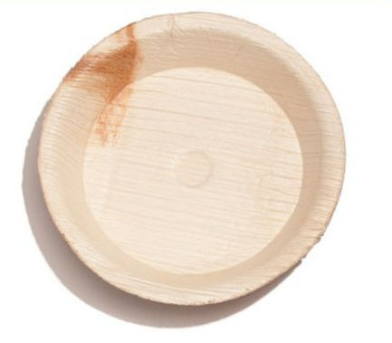 Eco-Friendly Disposable Round Plate - 2 Sizes (6" & 10") (Pack of 25 Pcs)