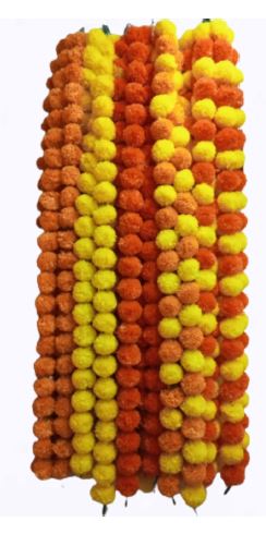 5 pc - sada jumbo pum pum Ladi 6 ft (set of 5 pie ) ( Design FH 119)