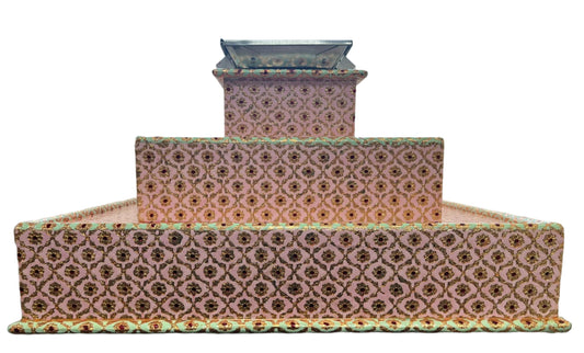 Meenakari Pink & Gold Hawankund