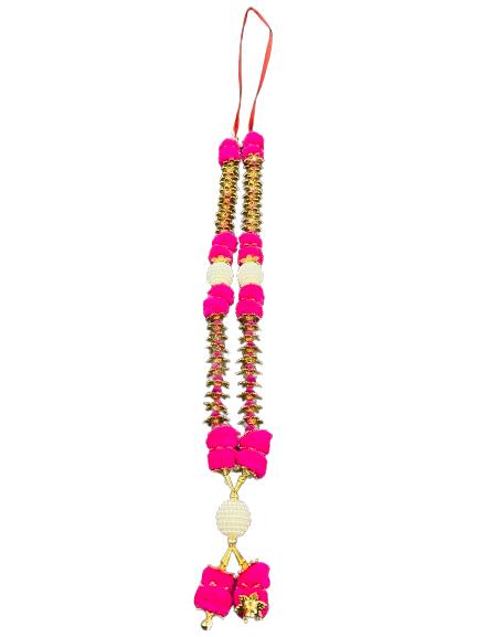 Bhakti Lehar Flower & Pearl Garland