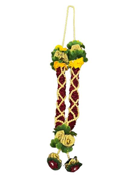 Artificial Satin Ribbon Garland #16
