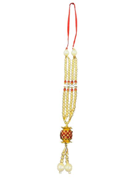 Artificial Small Gold Pearl Garland