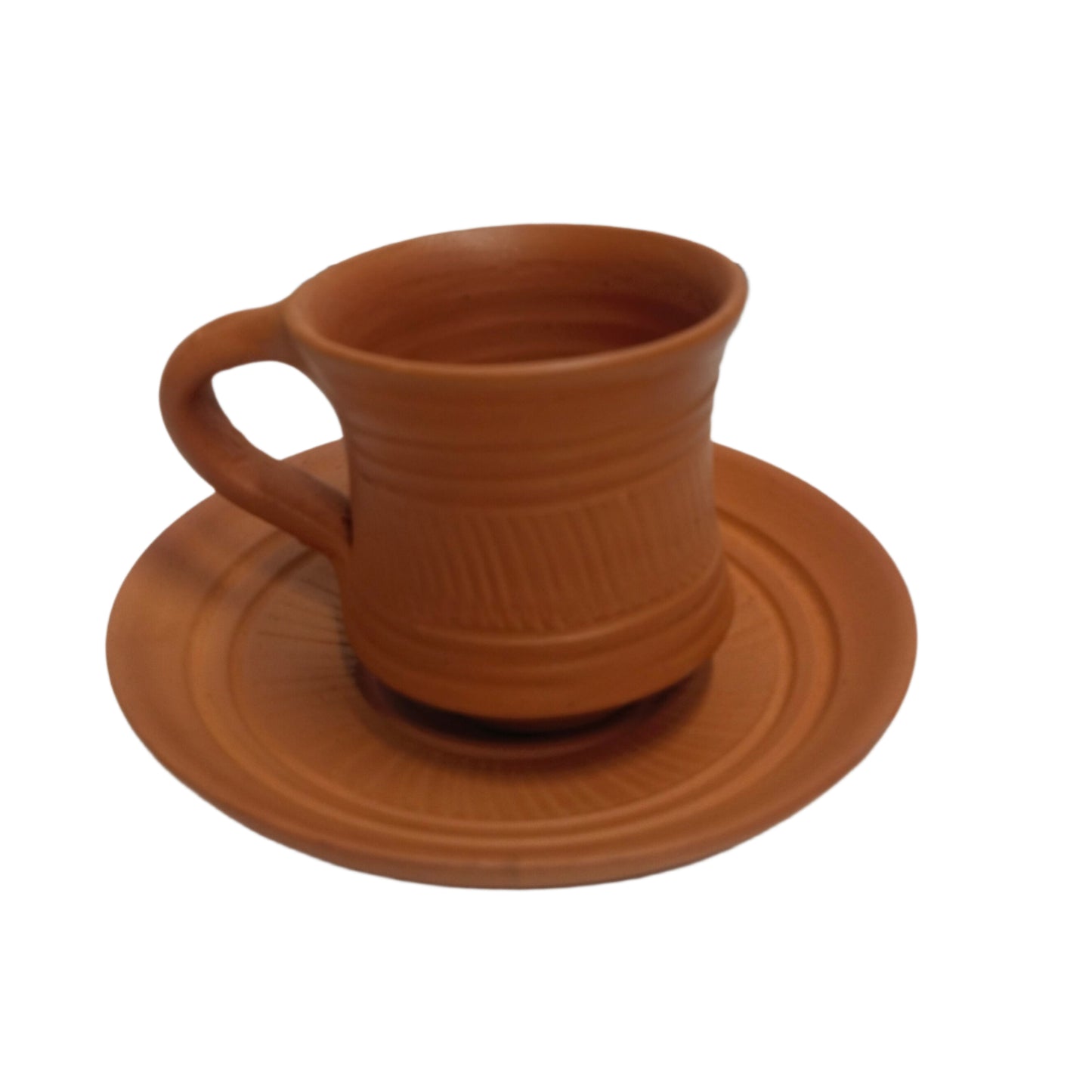 Clay Cup Saucer - Set of 6 pcs