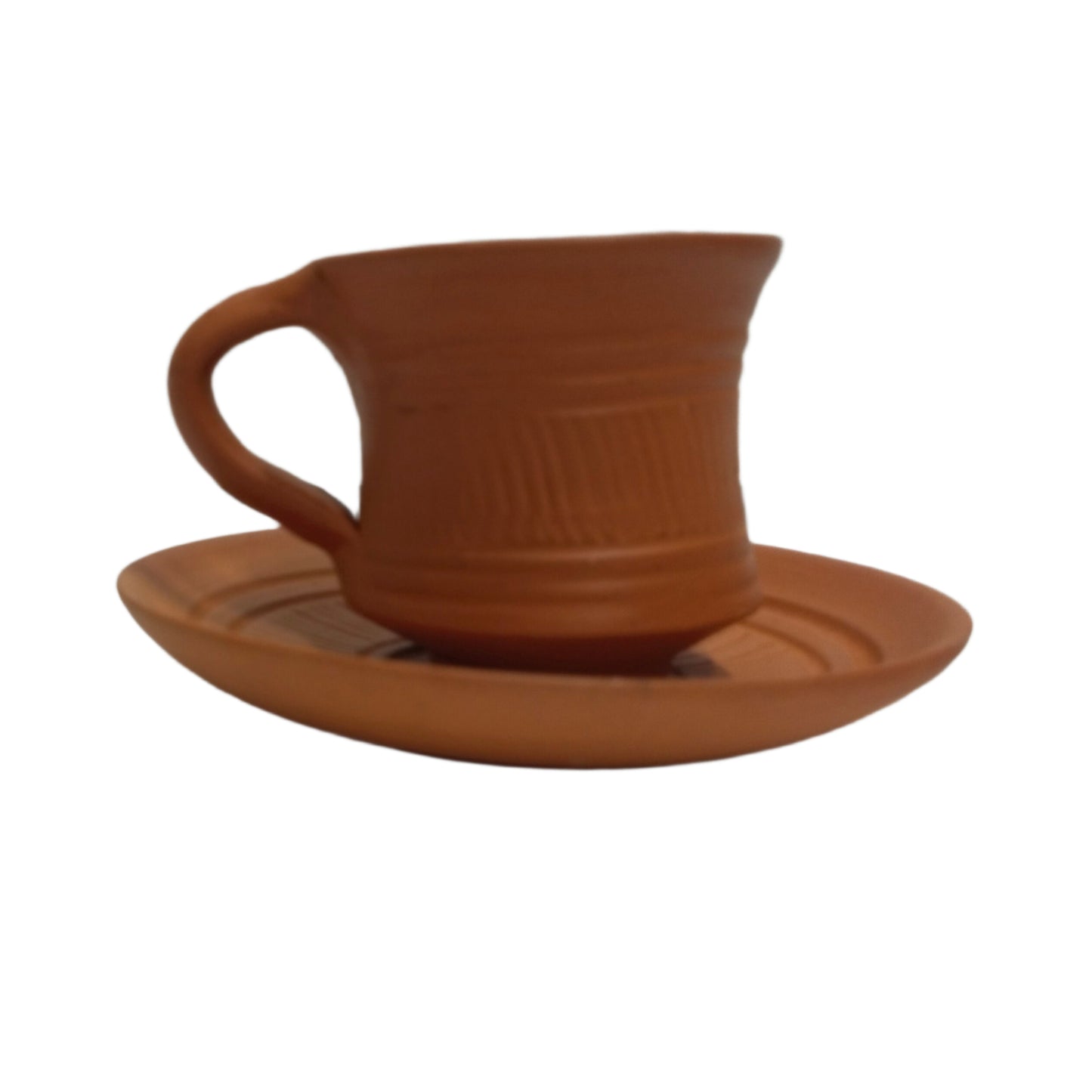 Clay Cup Saucer - Set of 6 pcs