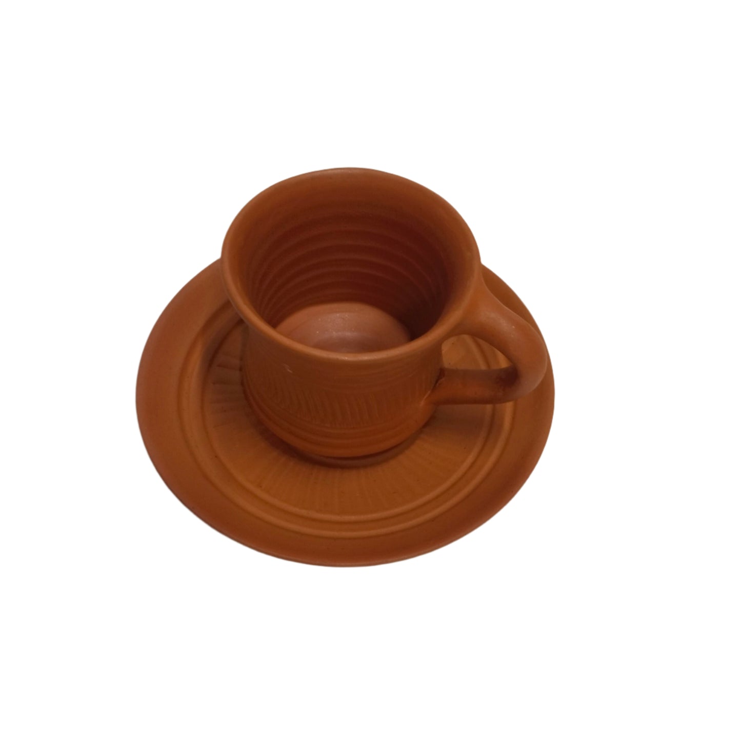 Clay Cup Saucer - Set of 6 pcs
