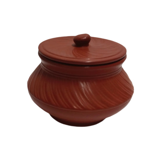 Copy of Natural Brown Earthen Clay Dahi Handi/ Pot  - 4.75" Dia