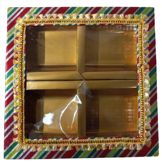 Dry Fruit Boxes - 10"x 10" (400 grams) - Design #2