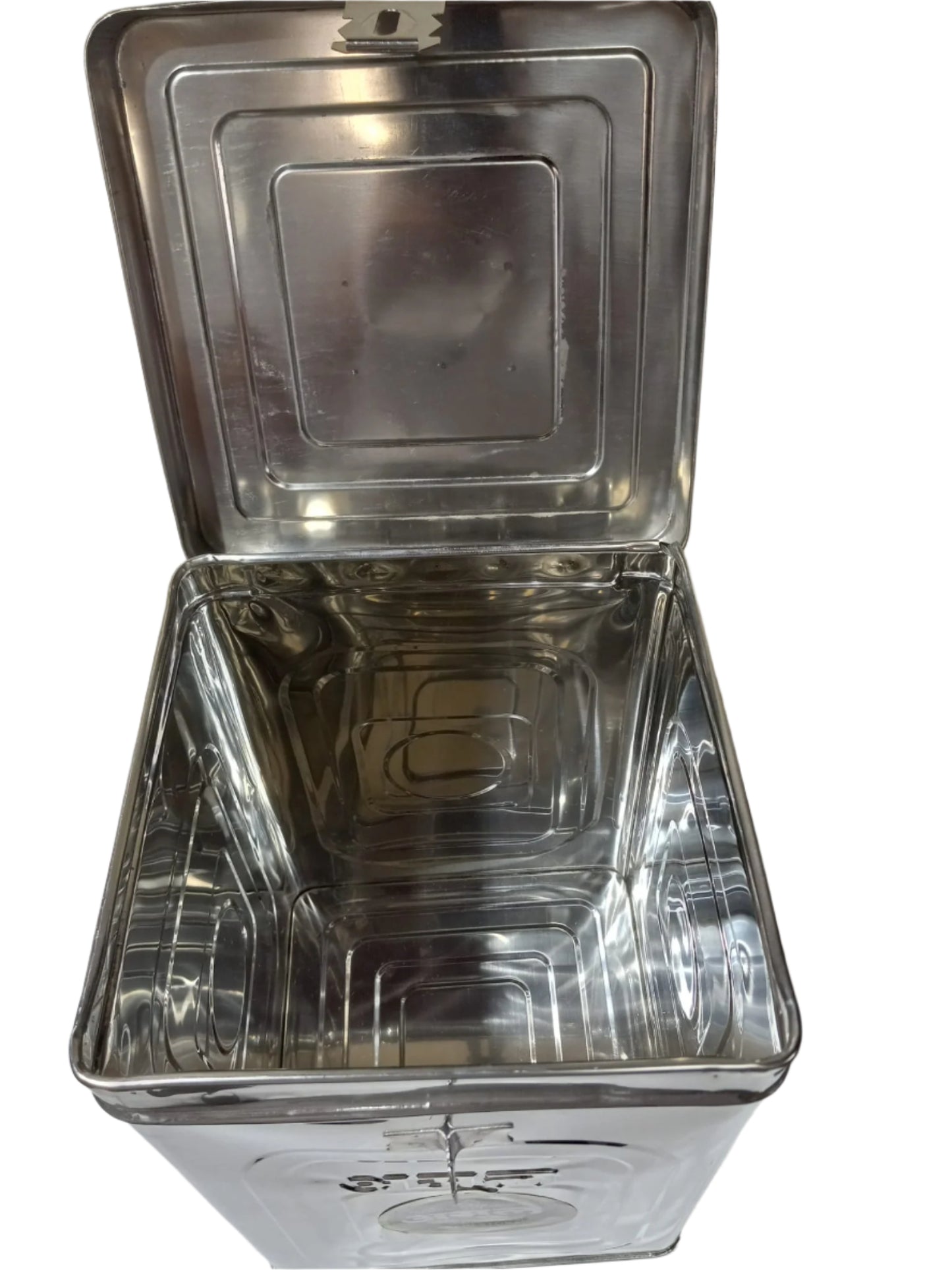 S.S. Square Shape Canister (Container/Dabba) For Home Kitchen