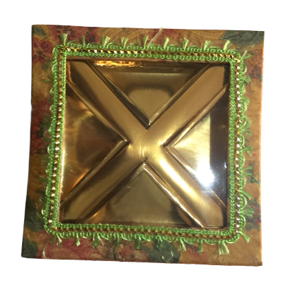 Green Layes 4 Partition Dry Fruit Box