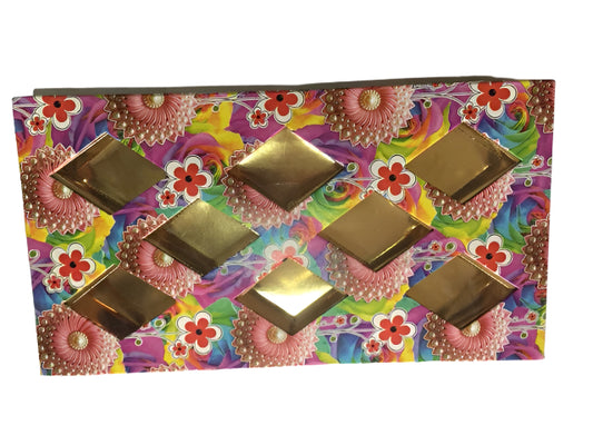 Flower Print 8 Partition Dry Fruit Box