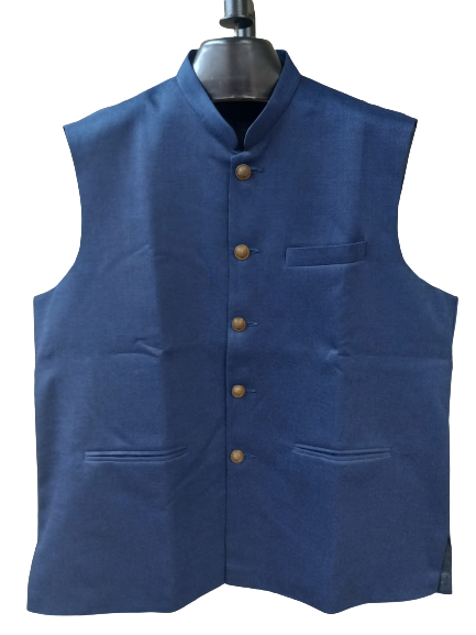 Plain Colour Sleeveless Jacket (Bandi, Modi Jacket)