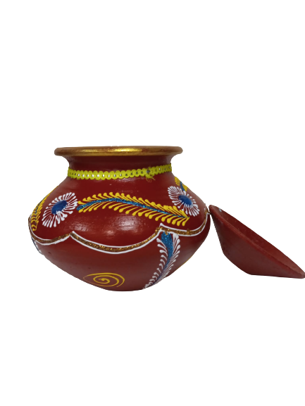 Decorative Clay Pot (Matki) - 2 Sizes