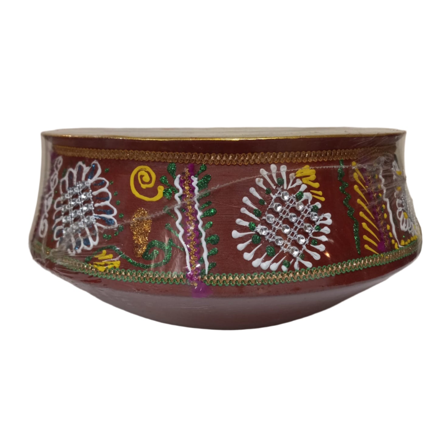 Decorative Clay Bowl (Urli)