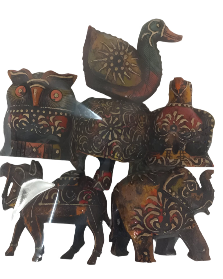 Wooden Animals Collection
