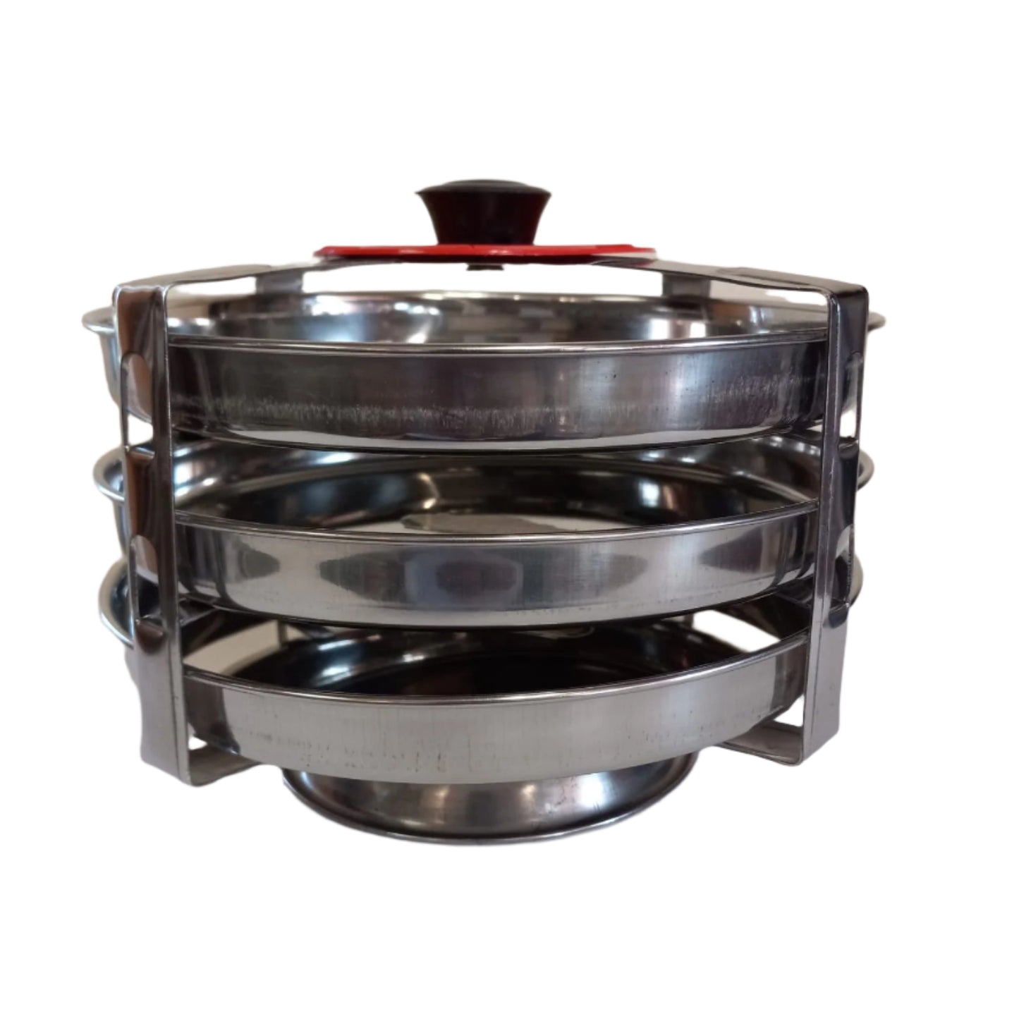 Stainless Steel Dhokla Steamer / Dhokla Tray for Cooker - 3 Tier & 4 Tier