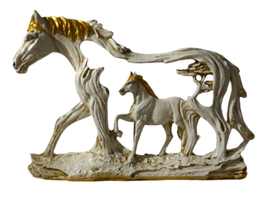 Parent and Child Horses - Showpiece
