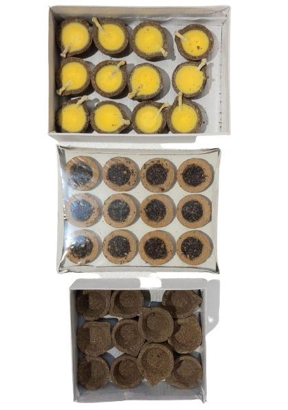 Cow Dung (with and without Ghee)