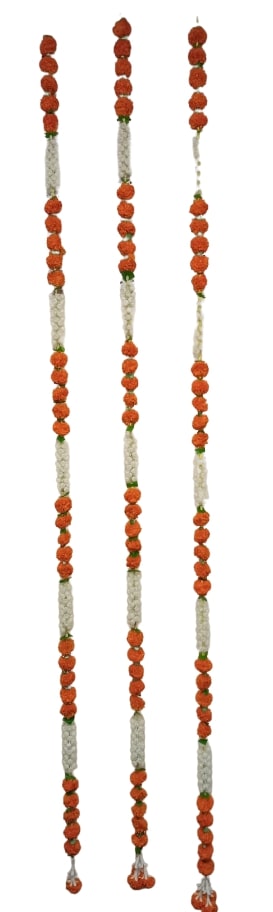 5 pc - 6ft Indian Garlands - Add Elegance to Your Celebrations (Design #6)