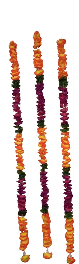 5 pc - 5ft Indian Garlands - Add Elegance to Your Celebrations (Design #10)