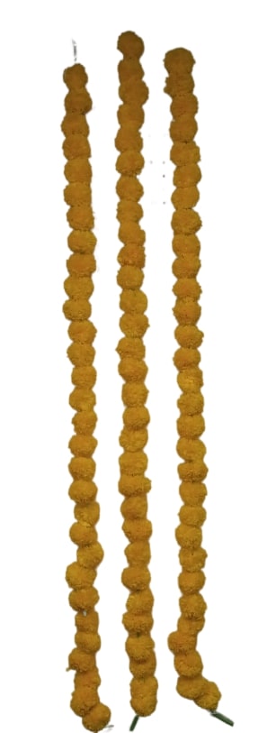 5pc - 5ft Indian Garlands - Add Elegance to Your Celebrations (Design #19)