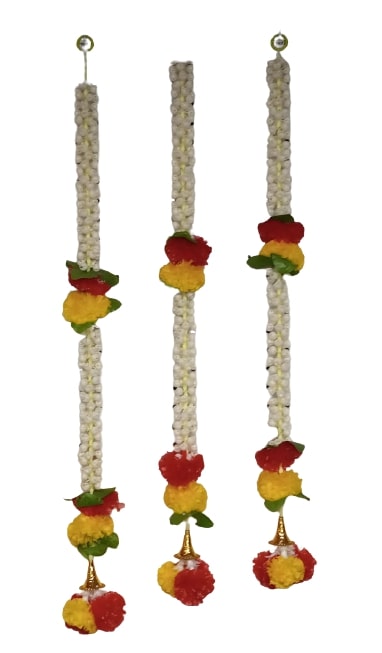 5 pc - 3ft Indian Garlands - Add Elegance to Your Celebrations (Design #27)