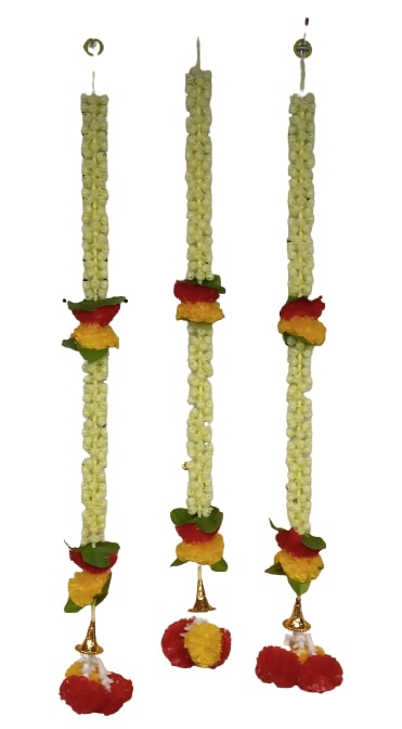 5 pc - 3ft Indian Garlands - Add Elegance to Your Celebrations (Design #28)