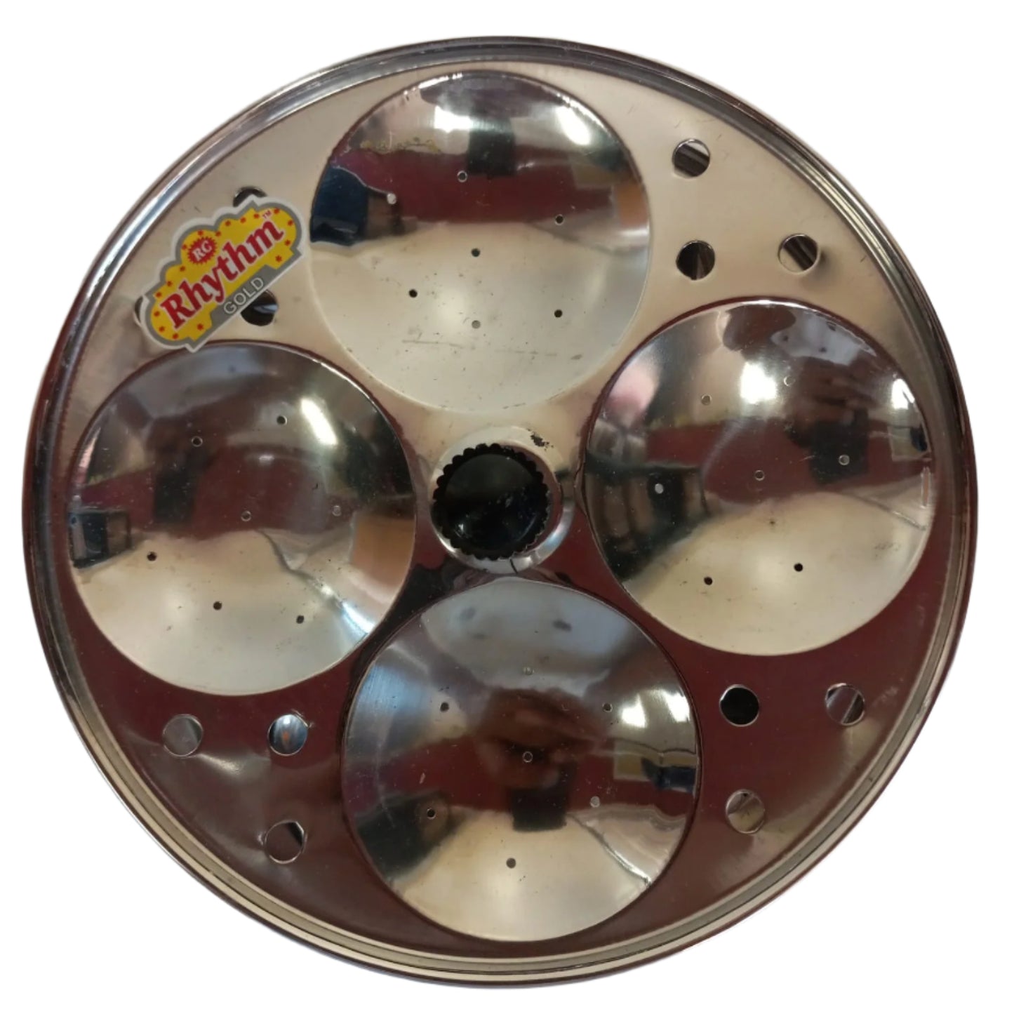 Stainless Steel Steam Idli Maker Stand (Makes 16 Idlis) For Home Kitchen