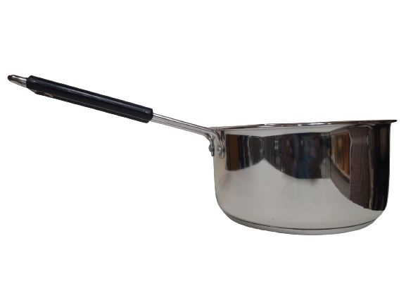 Stainless Steel Sauce Pan With Handle For Home Kitchen/Hotels