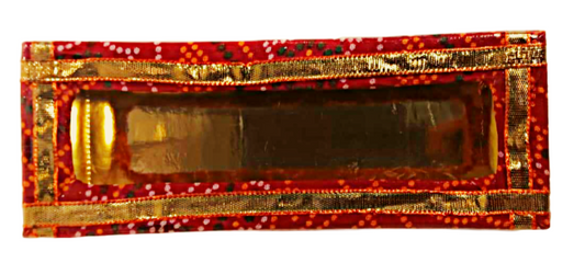 Red Bandhini Sweet Box 125 Grm (Rectangle)