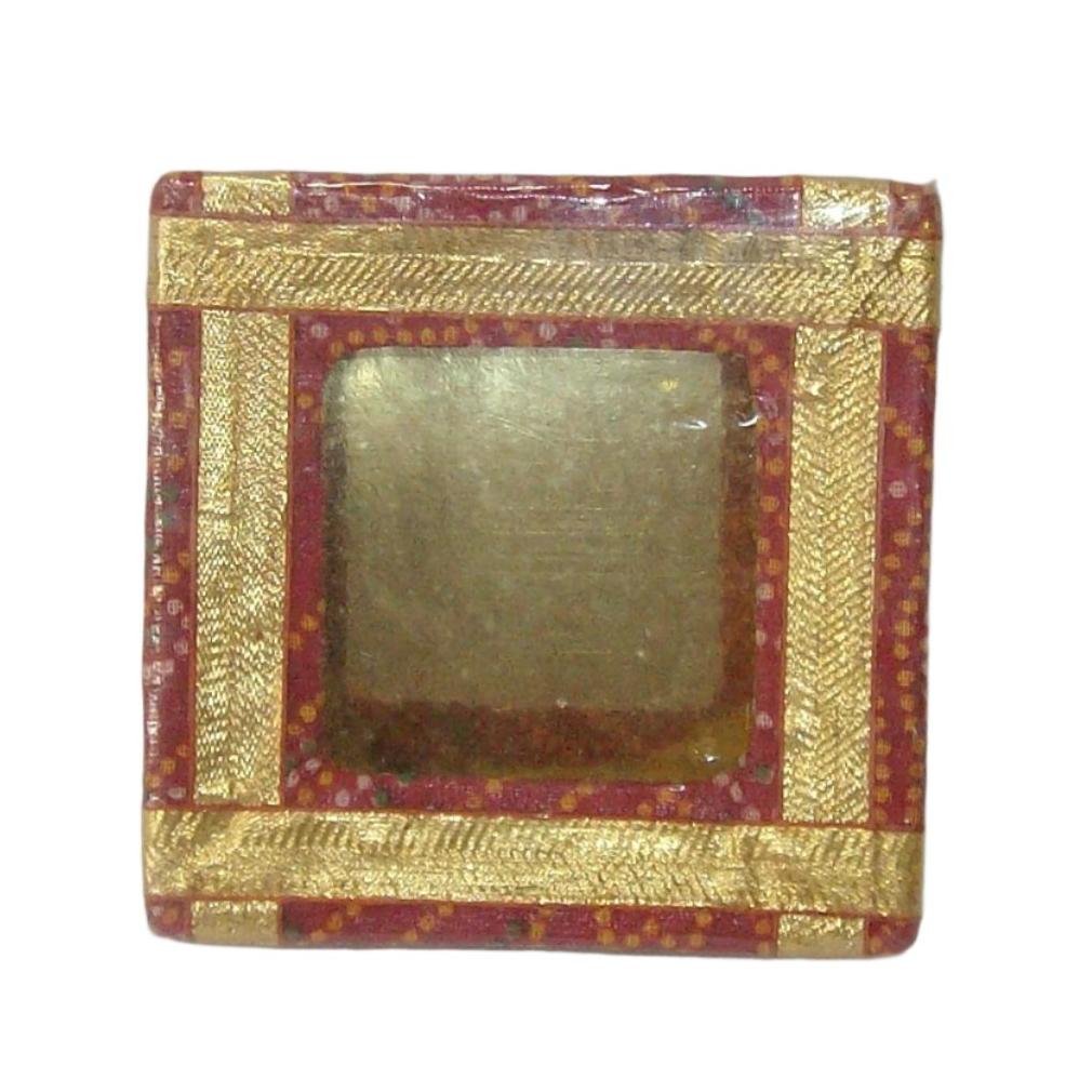 Red Bandhini Sweet Box 125 Gms (Square)