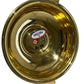 Traditional Style Brass Simple Urli - 9.80 x 3 Inch