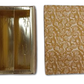 Beautiful Decorative Empty Sweet Boxes with Gold Leaf Pattern - 1/4 Kg