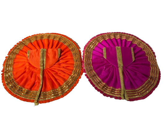 Bal Gopal/Laddu Gopal/Thakurji Poshak/Vastra for 3 to 5 Inches Idols # 33