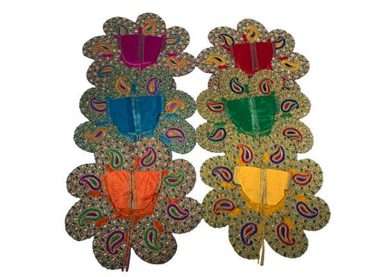 Bal Gopal/Laddu Gopal/Thakurji Poshak/Vastra for 3 to 5 Inches Idols # 47