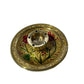Golden Brass Traditional Meenakari Agdan Candle Stand
