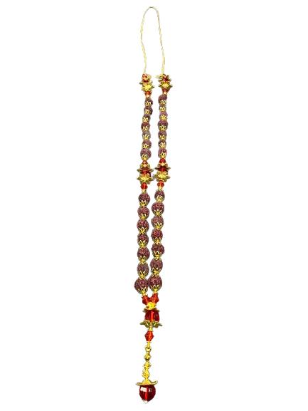 Bhakti Lehar  Rudraksha  Pearl Garland