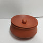 Natural Brown matt finish Earthen Clay Cooking Handi / Pot W/Lid -in 4 sizes