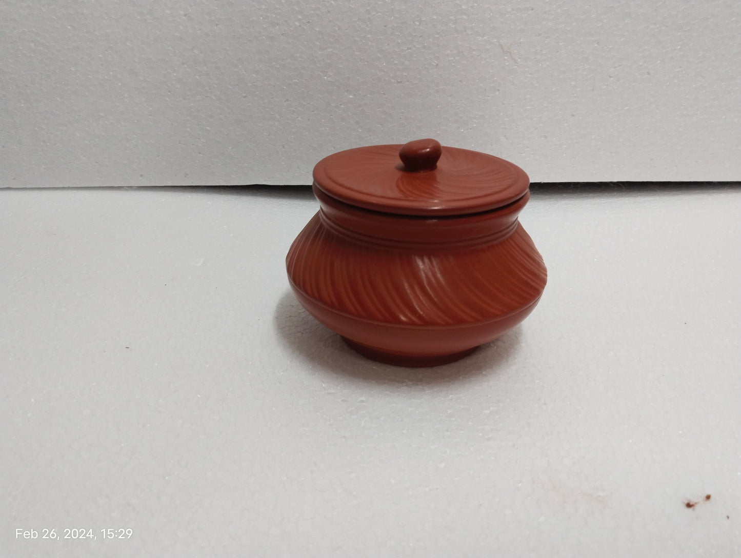 Copy of Natural Brown Earthen Clay Dahi Handi/ Pot  - 4.75" Dia