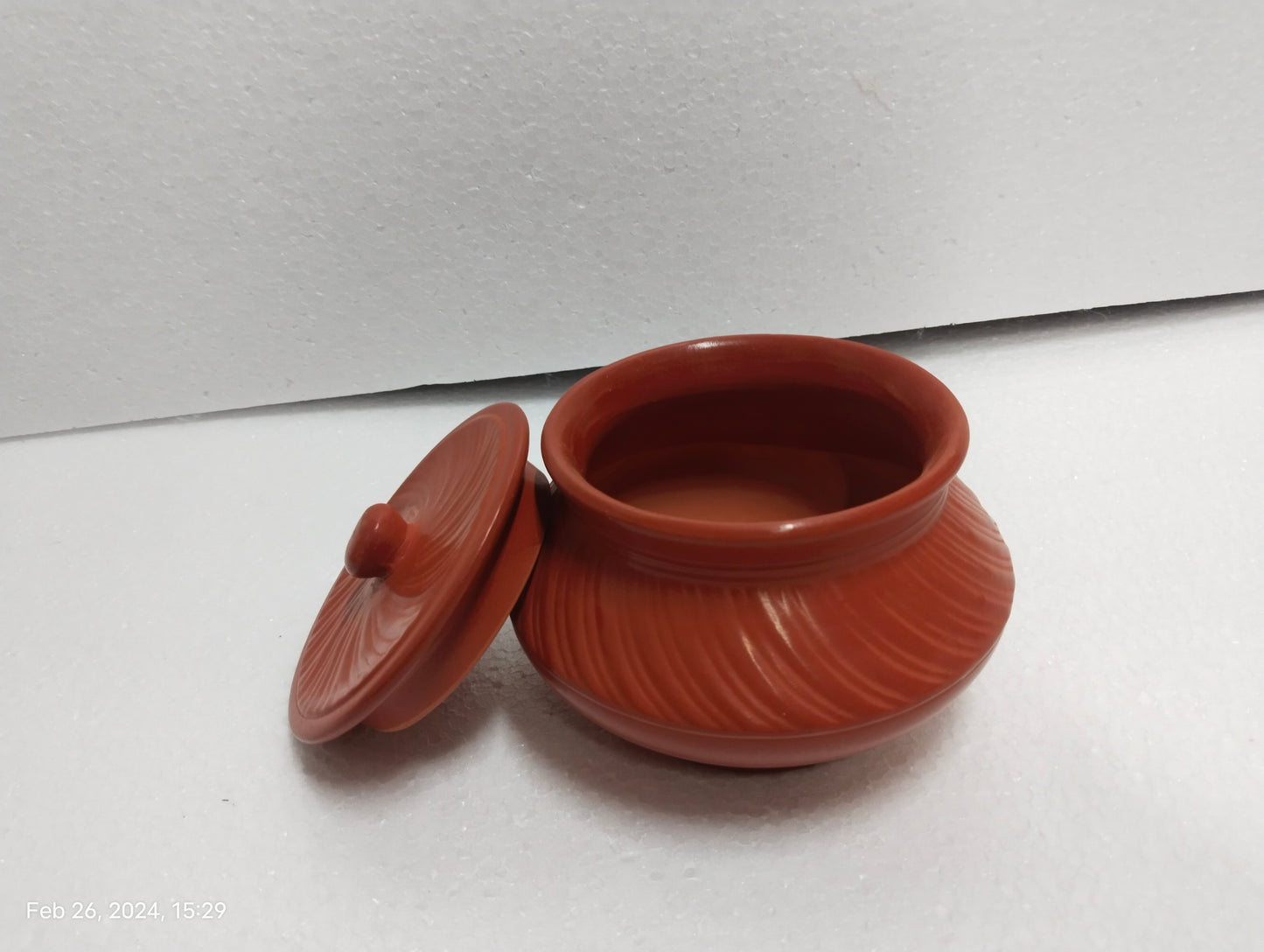 Copy of Natural Brown Earthen Clay Dahi Handi/ Pot  - 4.75" Dia