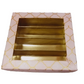 Baby Pink Design Square Empty Sweet Boxes - 500 Gm