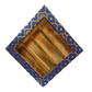 Blue Golden Design Square Empty Sweet Boxes- 500 Gm