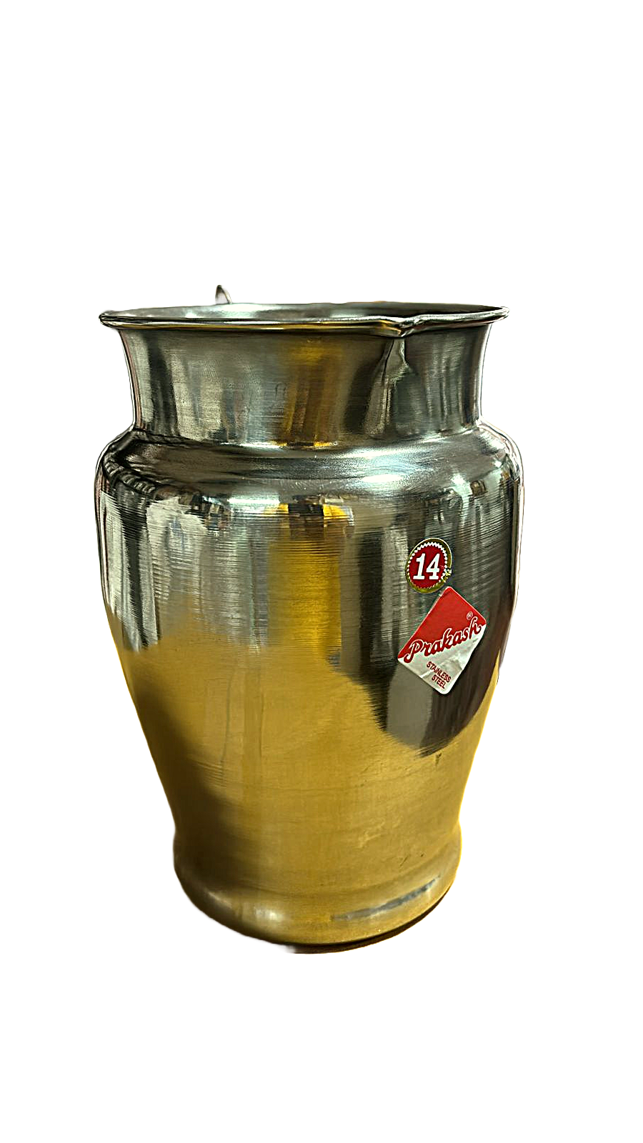 Indian Design Stainless Steel Water Jug (4 Liters)