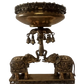Traditional Design Brass Elephant Urli/Bowl with Bells