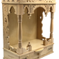 Elegant Simple Carving Sevan Wooden Open Temple - 20.5" & 22" Height